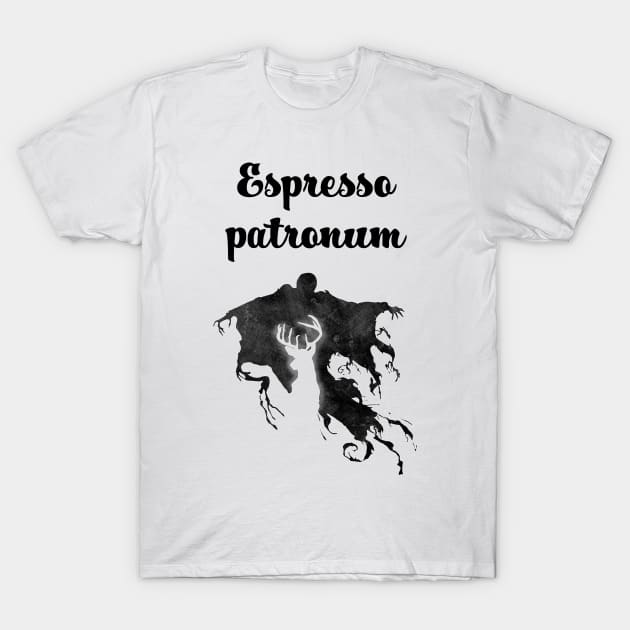 Espresso Patronum T-Shirt by Uwaki